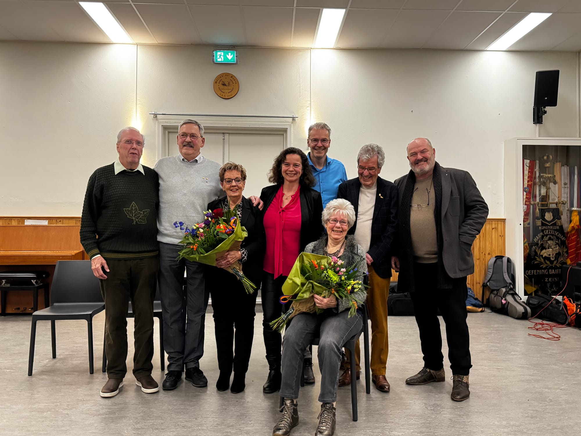 Jubilarissen Jan Leendert Both en Gerrit Spit gehuldigd